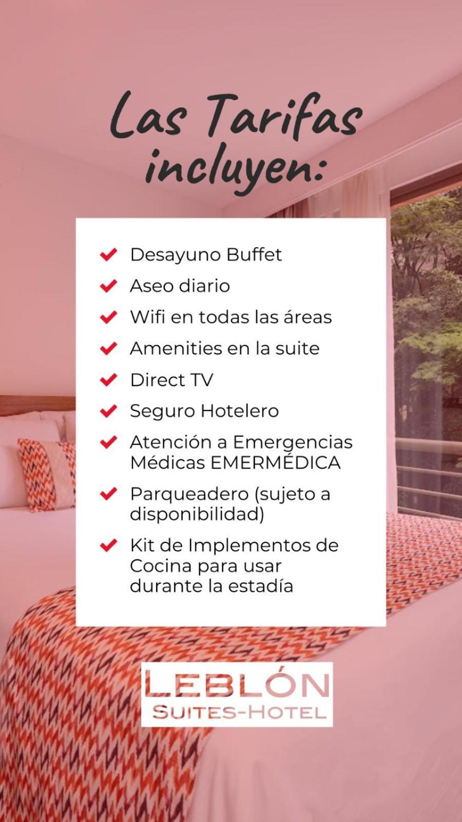 Leblon Suites Hotel Medellín Buitenkant foto